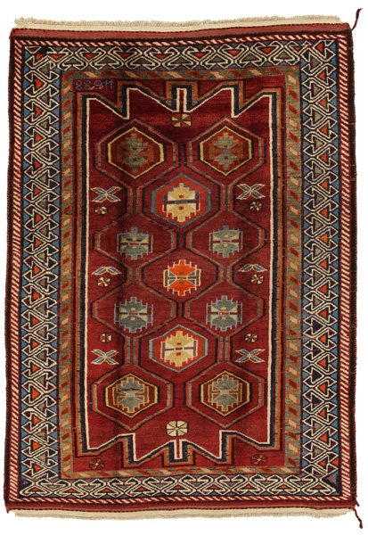 Zanjan - Hamadan Персийски връзван килим 225x162