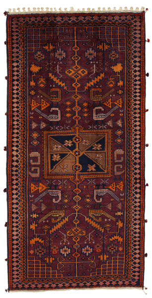 Lori - Bakhtiari Персийски връзван килим 335x165