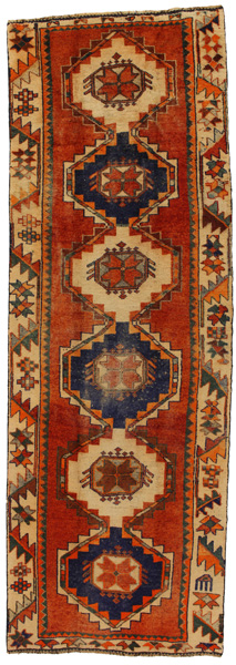 Bakhtiari - Qashqai Персийски връзван килим 383x130