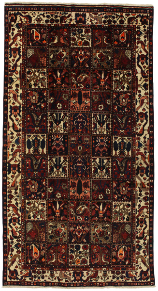 Bakhtiari Персийски връзван килим 294x158