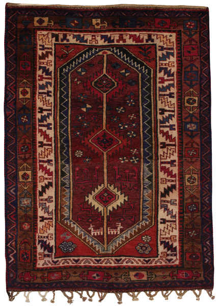 Lori - Qashqai Персийски връзван килим 192x140