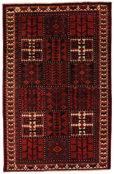 Bakhtiari Персийски връзван килим 242x157