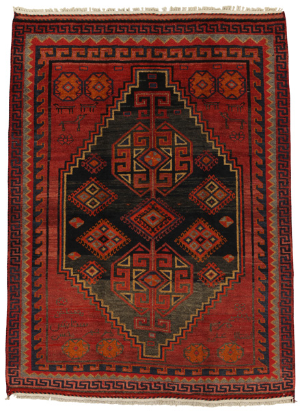 Zanjan - Hamadan Персийски връзван килим 198x144
