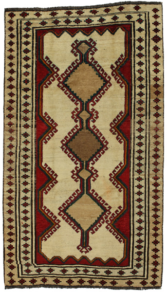 Gabbeh - Qashqai Персийски връзван килим 229x131