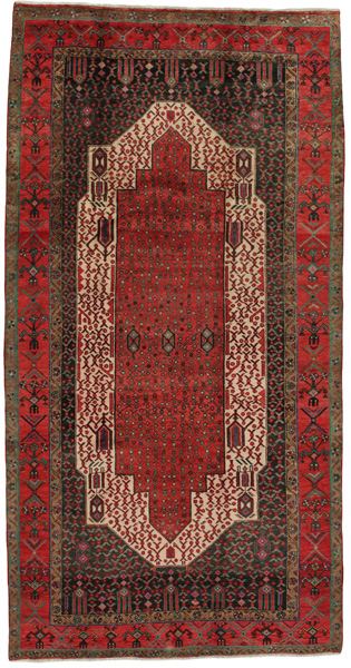 Senneh - Kurdi Персийски връзван килим 298x153