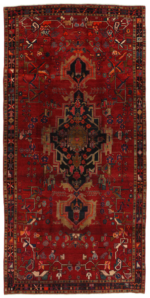 Lilian - Sarouk Персийски връзван килим 419x208
