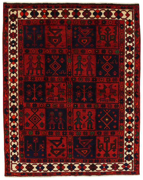 Bakhtiari - Lori Персийски връзван килим 205x163