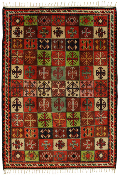 Bakhtiari Персийски връзван килим 271x190