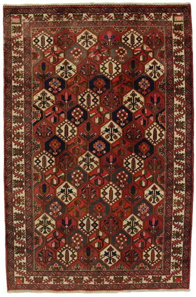Bakhtiari Персийски връзван килим 307x201
