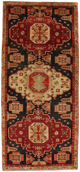 Bakhtiari Персийски връзван килим 322x144