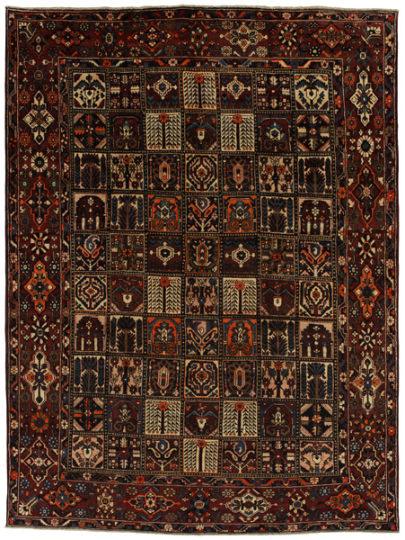 Bakhtiari - Garden Персийски връзван килим 384x297
