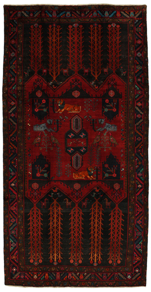 Koliai - Kurdi Персийски връзван килим 302x153
