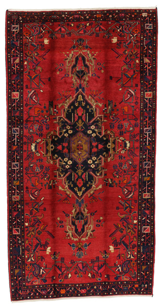 Lilian - Sarouk Персийски връзван килим 378x196