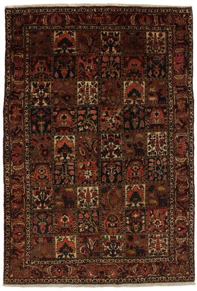 Bakhtiari Персийски връзван килим 287x197