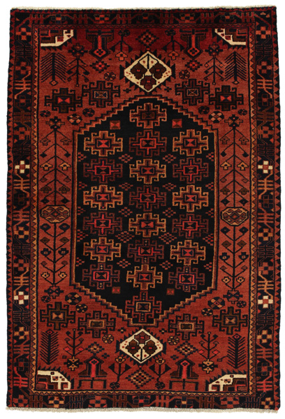 Zanjan - Hamadan Персийски връзван килим 203x137