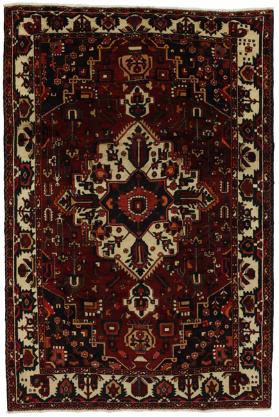 Bakhtiari Персийски връзван килим 320x212