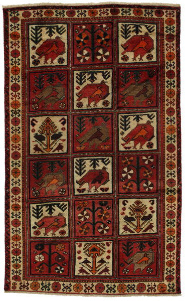 Bakhtiari Персийски връзван килим 218x135