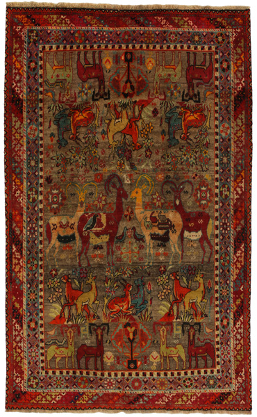 Afshar - Sirjan Персийски връзван килим 243x148