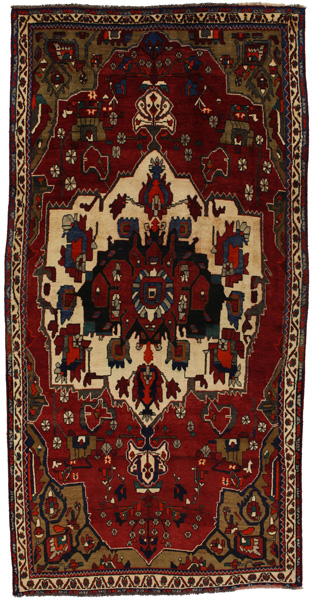 Bakhtiari Персийски връзван килим 297x150