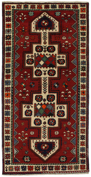 Tuyserkan - Hamadan Персийски връзван килим 284x144