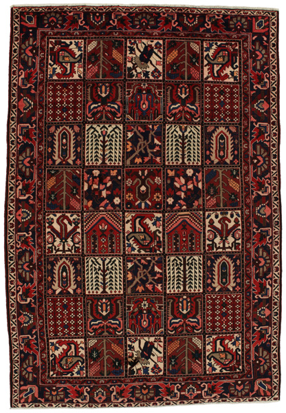 Bakhtiari - Garden Персийски връзван килим 301x205