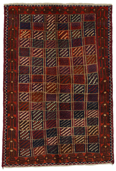 Bakhtiari - Gabbeh Персийски връзван килим 187x128