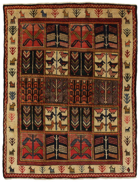 Bakhtiari - Lori Персийски връзван килим 192x149