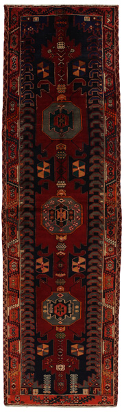 Tuyserkan - Hamadan Персийски връзван килим 410x113