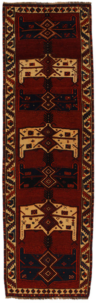 Lori - Qashqai Персийски връзван килим 424x126