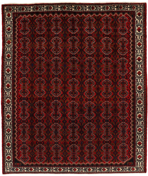 SahreBabak - Afshar Персийски връзван килим 390x320
