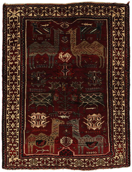 Lori - Qashqai Персийски връзван килим 212x164