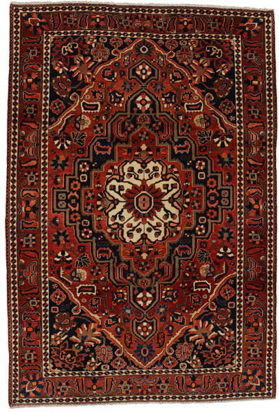 Bakhtiari Персийски връзван килим 312x211