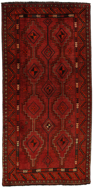 Bakhshayeh - Turkaman Персийски връзван килим 302x149