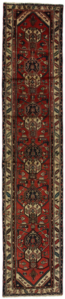 Zanjan - Hamadan Персийски връзван килим 397x83