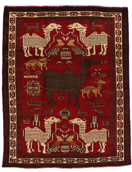 Lori - Qashqai Персийски връзван килим 214x172