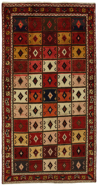 Bakhtiari Персийски връзван килим 301x158