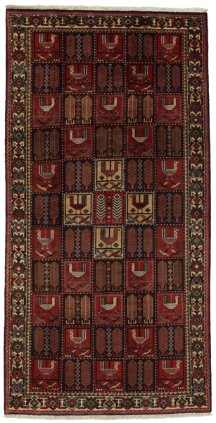 Bakhtiari Персийски връзван килим 288x147