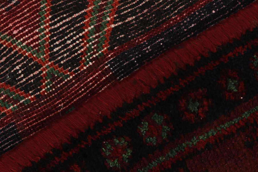 Senneh - Kurdi Персийски връзван килим 387x139 - Снимка 5