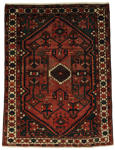 Zanjan - Hamadan Персийски връзван килим 199x152