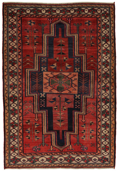 Tuyserkan - Hamadan Персийски връзван килим 211x141