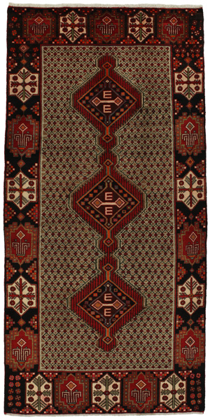 Songhor - Koliai Персийски връзван килим 296x145