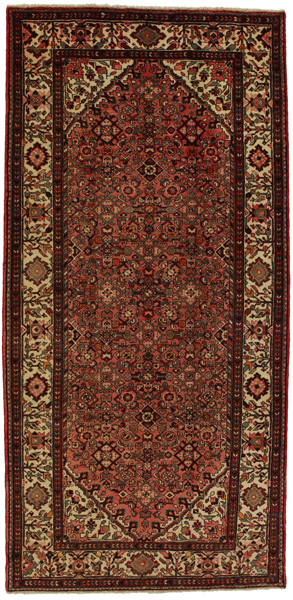Hosseinabad - Hamadan Персийски връзван килим 332x160