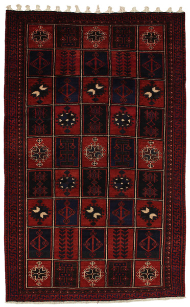 Bakhtiari Персийски връзван килим 262x164
