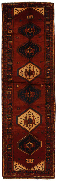 Lori - Qashqai Персийски връзван килим 462x134