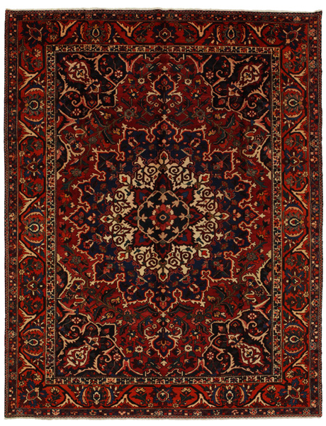 Bakhtiari Персийски връзван килим 357x275