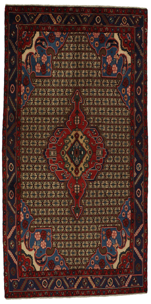 Songhor - Koliai Персийски връзван килим 296x148