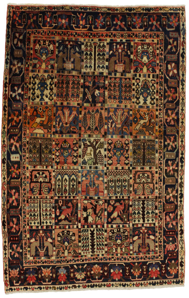 Bakhtiari - old Персийски връзван килим 298x190