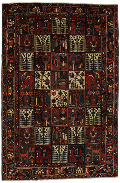 Bakhtiari - Garden Персийски връзван килим 310x208