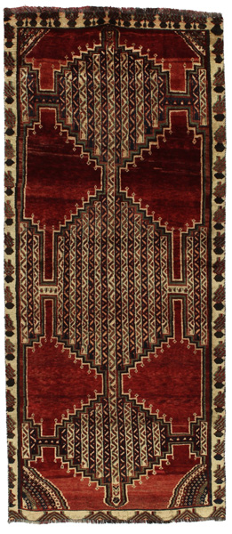 Bakhshayeh - Turkaman Персийски връзван килим 220x96