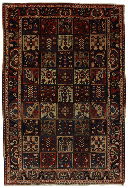 Bakhtiari - old Персийски връзван килим 316x213
